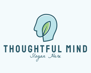 Leaf Mind Therapy logo design