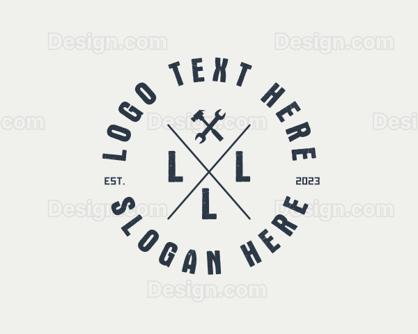 Handyman Tool Carpentry Logo