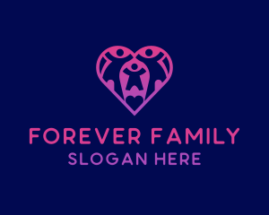 Childcare Family Parenting logo design