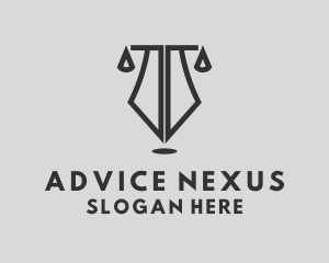 Pen Legal Advice logo design