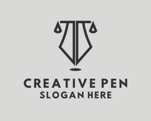 Pen Legal Advice logo design