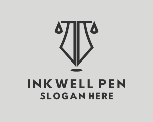 Pen Legal Advice logo design