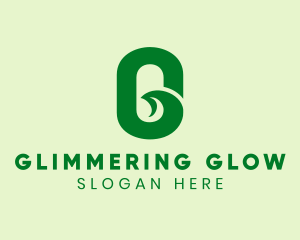 Green Natural Letter G  logo design