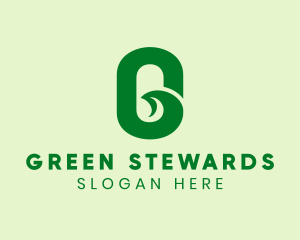 Green Natural Letter G  logo design