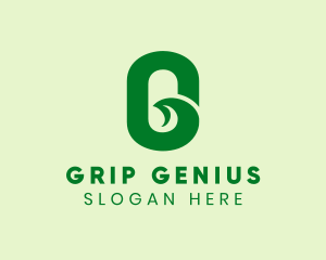 Green Natural Letter G  logo design