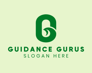 Green Natural Letter G  logo design