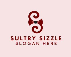 Swirly Cat Ribbon logo