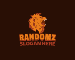 Lion Game Streaming logo design