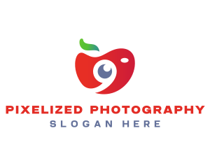 Apple Fruit Camera logo design