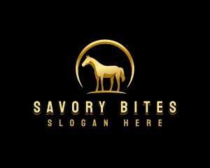 Horse Equestrian Stallion logo