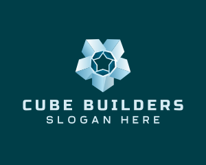 Cube Media Software logo design