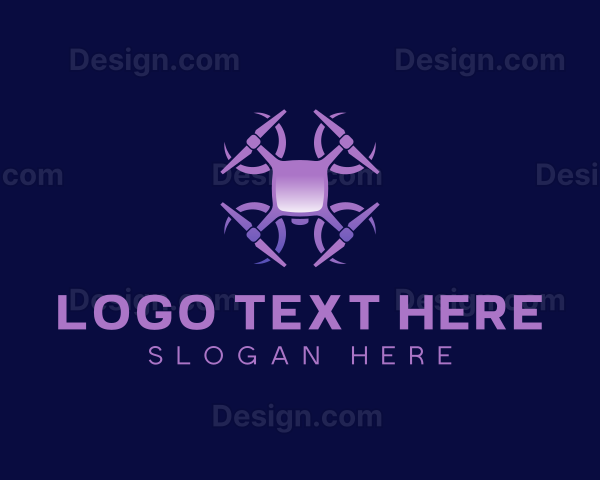 Aerial Drone Photography Logo