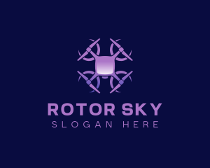 Aerial Drone Photography logo design