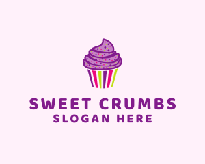 Colorful Sweet Muffin  logo