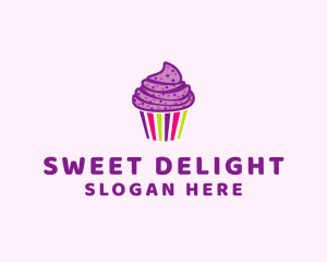 Colorful Sweet Muffin  logo design