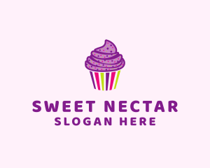 Colorful Sweet Muffin  logo design