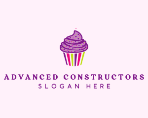 Sweet Cupcake Muffin  logo design