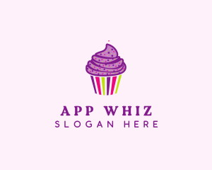 Sweet Cupcake Muffin  logo design