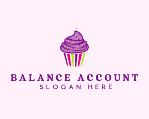 Sweet Cupcake Muffin  logo design