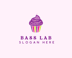 Sweet Cupcake Muffin  logo design