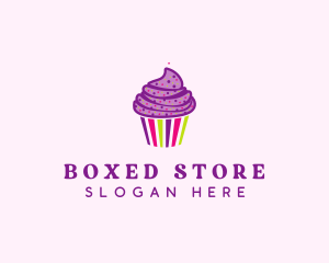 Sweet Cupcake Muffin  logo design