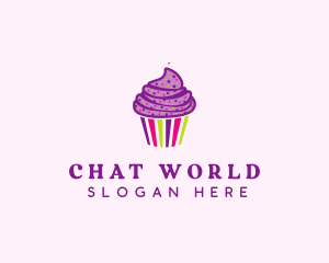 Sweet Cupcake Muffin  logo design