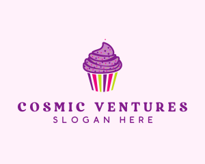 Sweet Cupcake Muffin  logo design