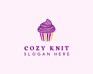 Sweet Cupcake Muffin  logo design