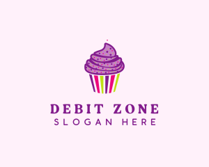 Sweet Cupcake Muffin  logo design