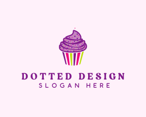 Sweet Cupcake Muffin  logo design