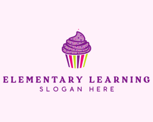 Sweet Cupcake Muffin  logo design