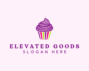 Sweet Cupcake Muffin  logo design