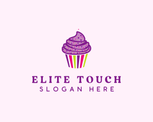 Sweet Cupcake Muffin  logo design