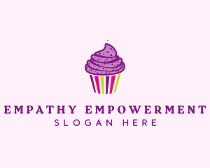 Sweet Cupcake Muffin  logo design