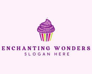 Sweet Cupcake Muffin  logo design