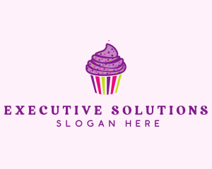 Sweet Cupcake Muffin  logo design