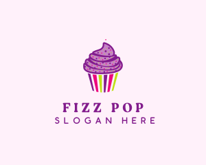 Sweet Cupcake Muffin  logo design