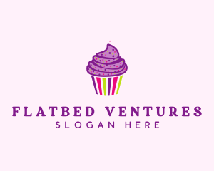 Sweet Cupcake Muffin  logo design