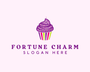 Sweet Cupcake Muffin  logo design