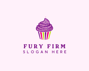 Sweet Cupcake Muffin  logo design