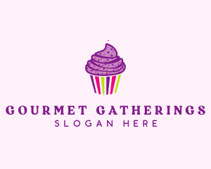 Sweet Cupcake Muffin  logo design