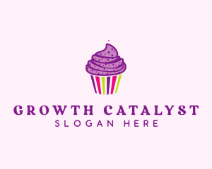 Sweet Cupcake Muffin  logo design