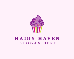 Sweet Cupcake Muffin  logo design