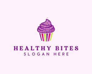 Sweet Cupcake Muffin  logo design