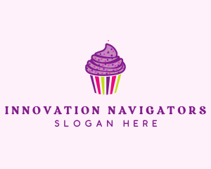 Sweet Cupcake Muffin  logo design