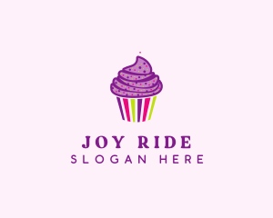 Sweet Cupcake Muffin  logo design