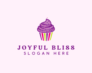 Sweet Cupcake Muffin  logo design