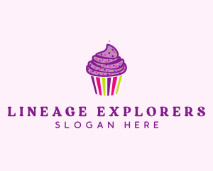 Sweet Cupcake Muffin  logo design