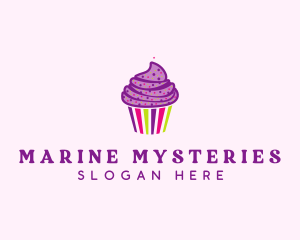 Sweet Cupcake Muffin  logo design