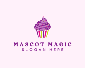 Sweet Cupcake Muffin  logo design